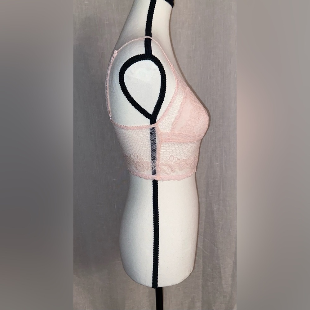 Platinum‎ Lingerie soft pink Stretchy Lace Bralette - Picture 5 of 12